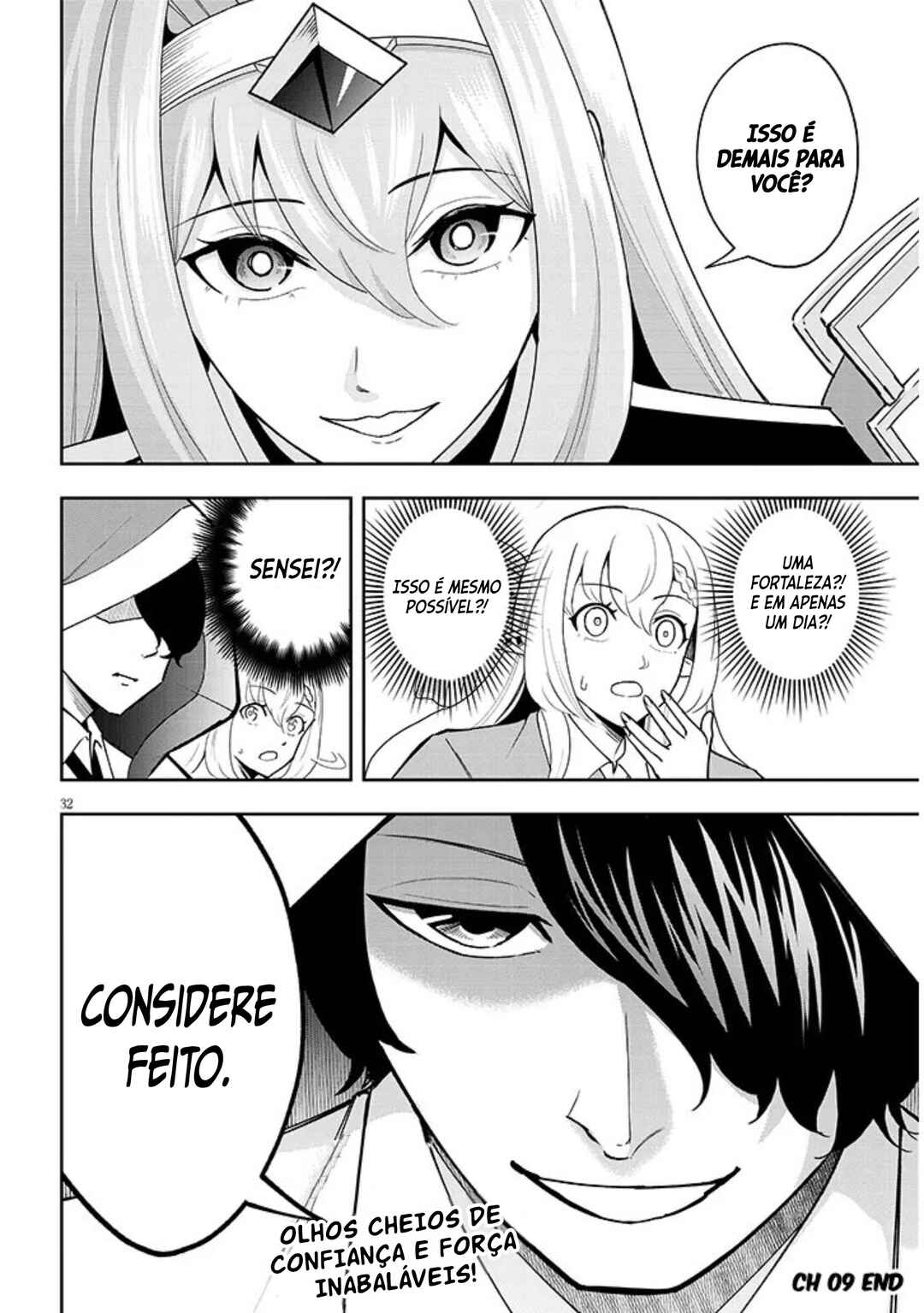 Eiyuu Onna Kishi ni Yuunou to Bareta Ore no Bijin Harem Kishidan - Gaikaku Hikume no Kijutsu Kishidan Chapter 9 - Page 32