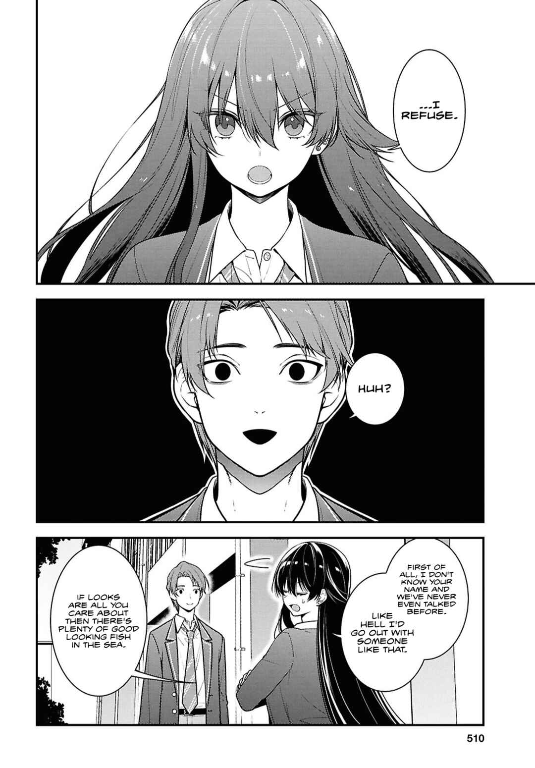 Tonari no Seki no Yankee Shimizu-san ga Kami wo Kuroku Sometekita Chapter 9 - Page 14