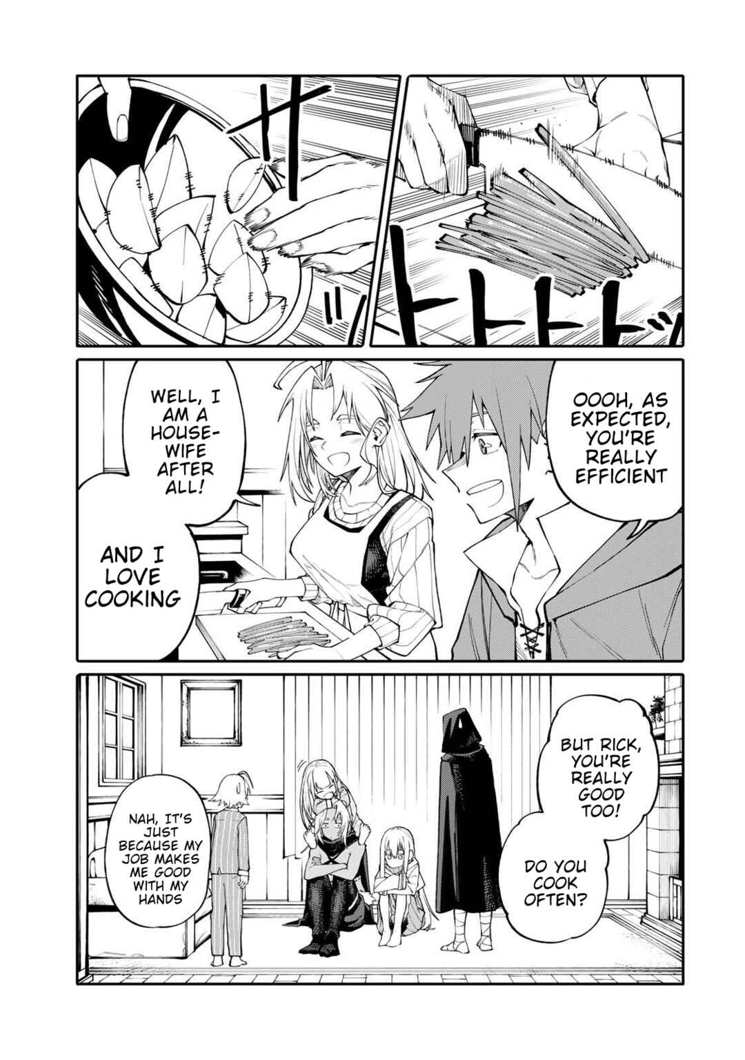 Okaasan Boukensha, Login Bonus de Skill [Shufu] ni Mezamemashita. Shuuichi Moraeru Chirashi de Boukensha Seikatsu Ganbarimasu! Chapter 6 - Page 5