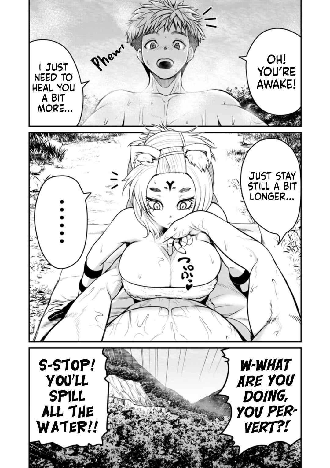 Henkyou no Ofuroya-san, Harem ni Naru ~Yamaoku ni Aru Sabireta Onsen no Kounou ga Cheat Sugite Onna Boukensha ni Daininki na Ken~ Chapter 6 - Page 26