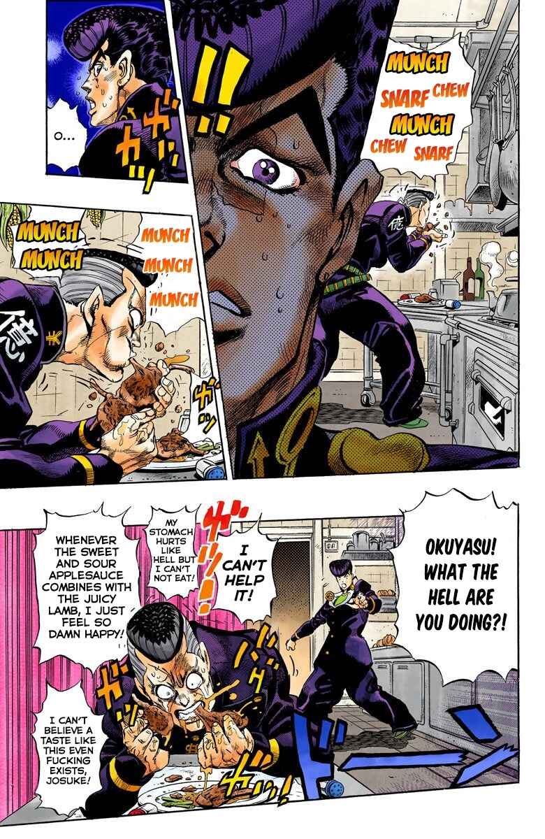 JoJo no Kimyou na Bouken: Part 4 - Diamond wa Kudakenai Color-ban Chapter 41 - Page 10