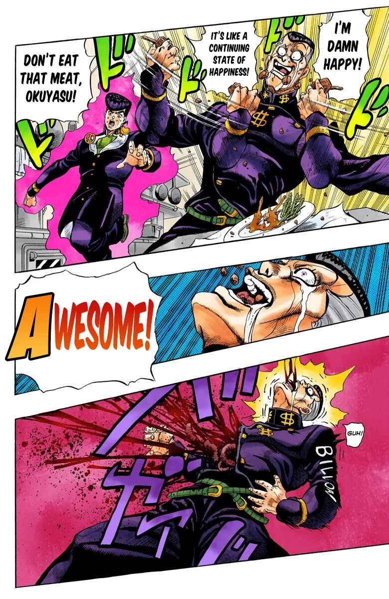 JoJo no Kimyou na Bouken: Part 4 - Diamond wa Kudakenai Color-ban Chapter 41 - Page 11