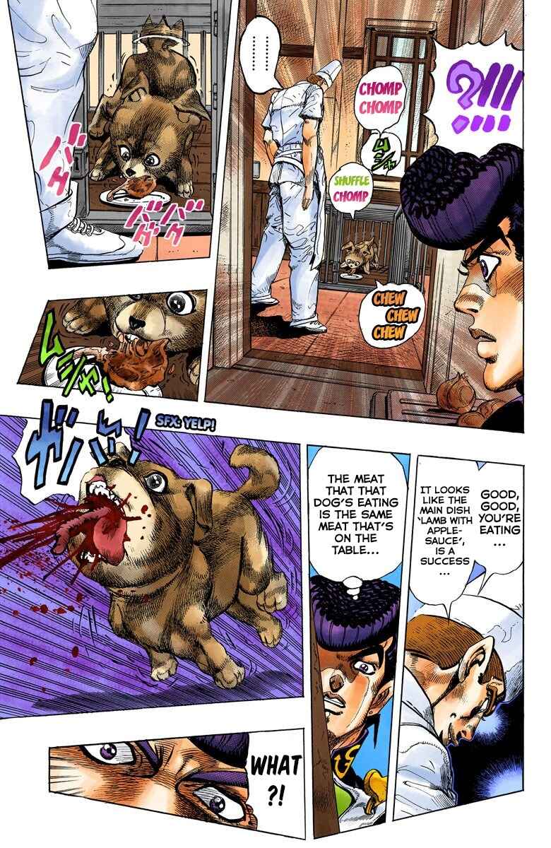 JoJo no Kimyou na Bouken: Part 4 - Diamond wa Kudakenai Color-ban Chapter 41 - Page 6