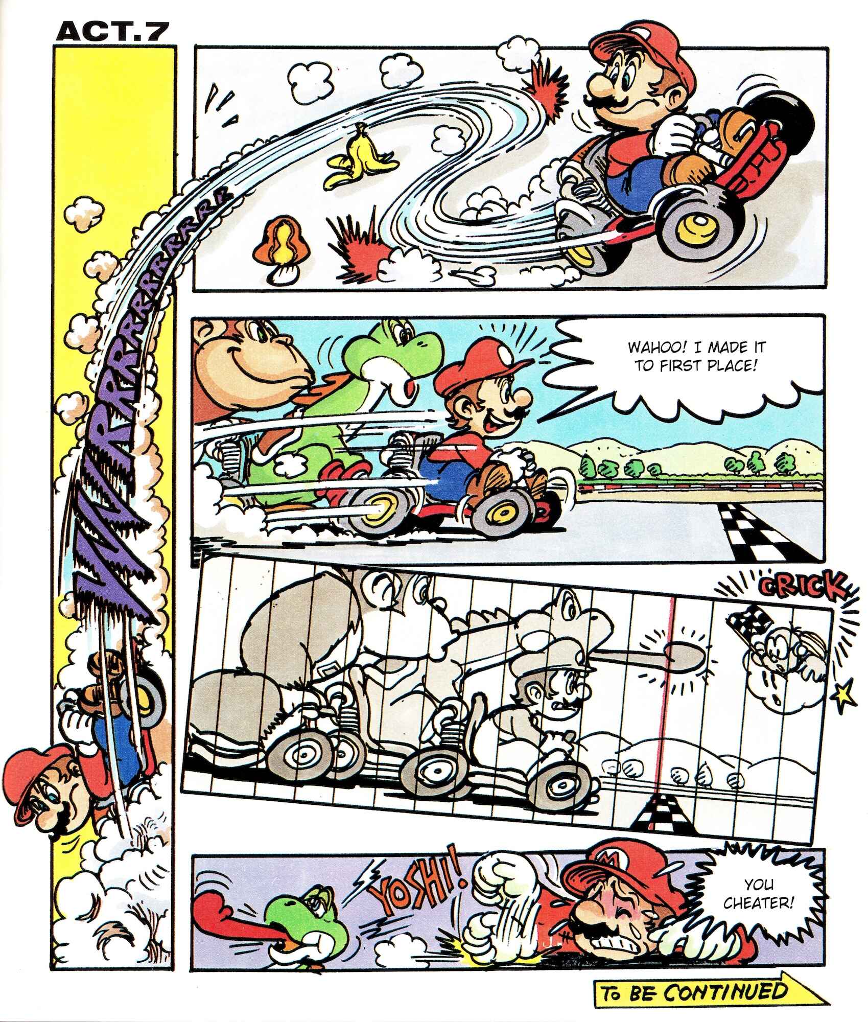 Super Mario Kart Nintendo Official Guidebook Chapter Oneshot - Page 10