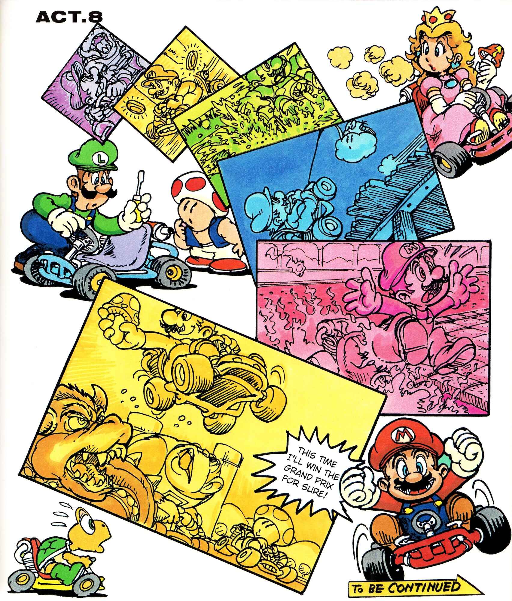 Super Mario Kart Nintendo Official Guidebook Chapter Oneshot - Page 11