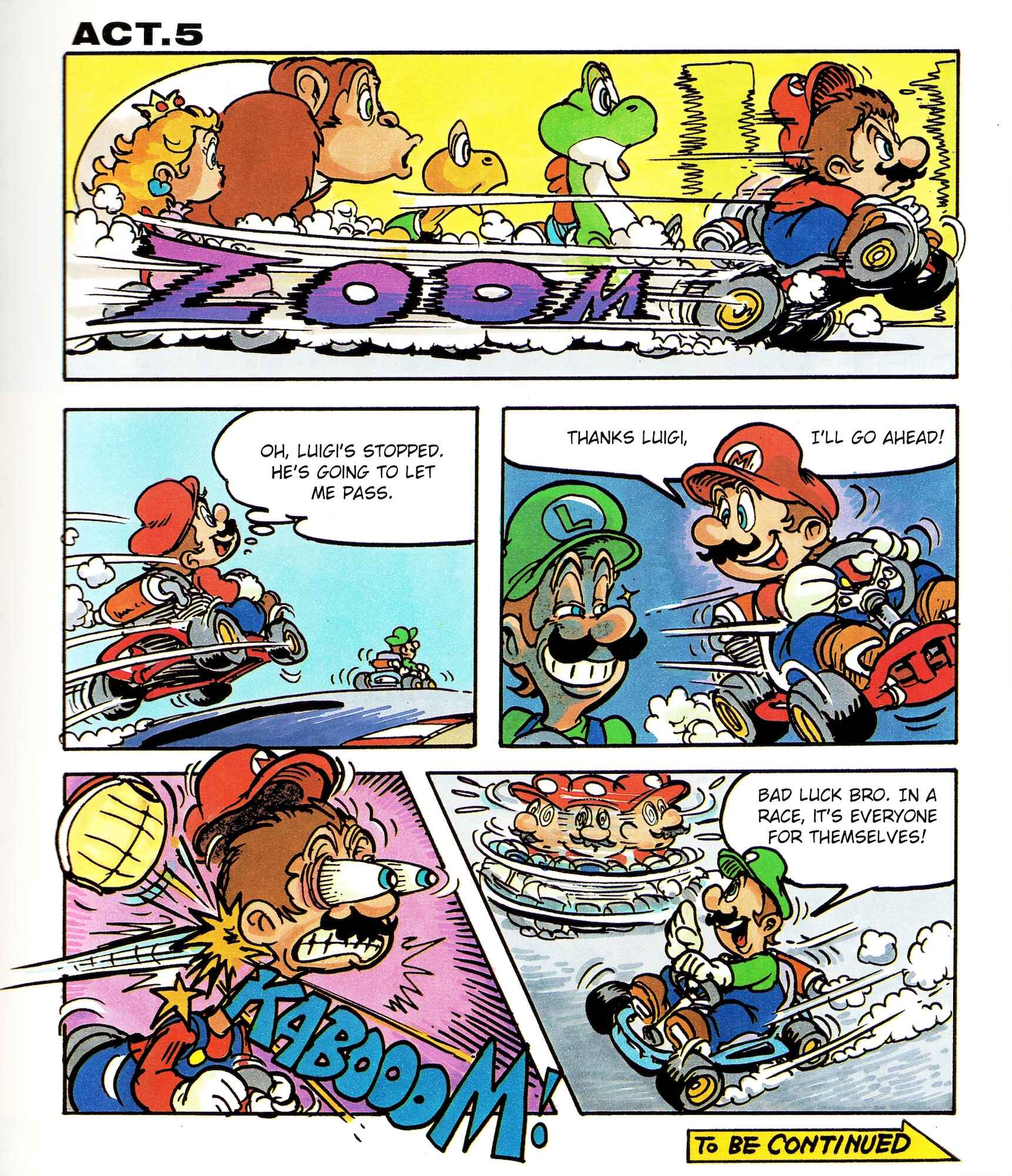 Super Mario Kart Nintendo Official Guidebook Chapter Oneshot - Page 8
