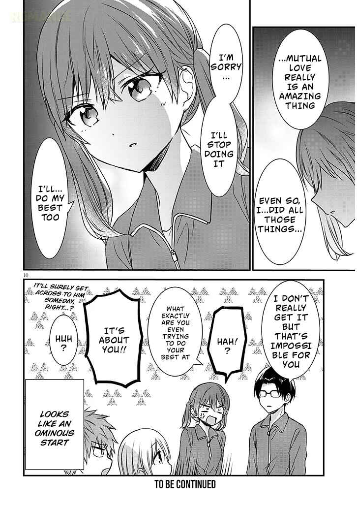 Kao ni Denai Kashiwada-san to Kao ni Deru Oota-kun + Chapter 29 - Page 11