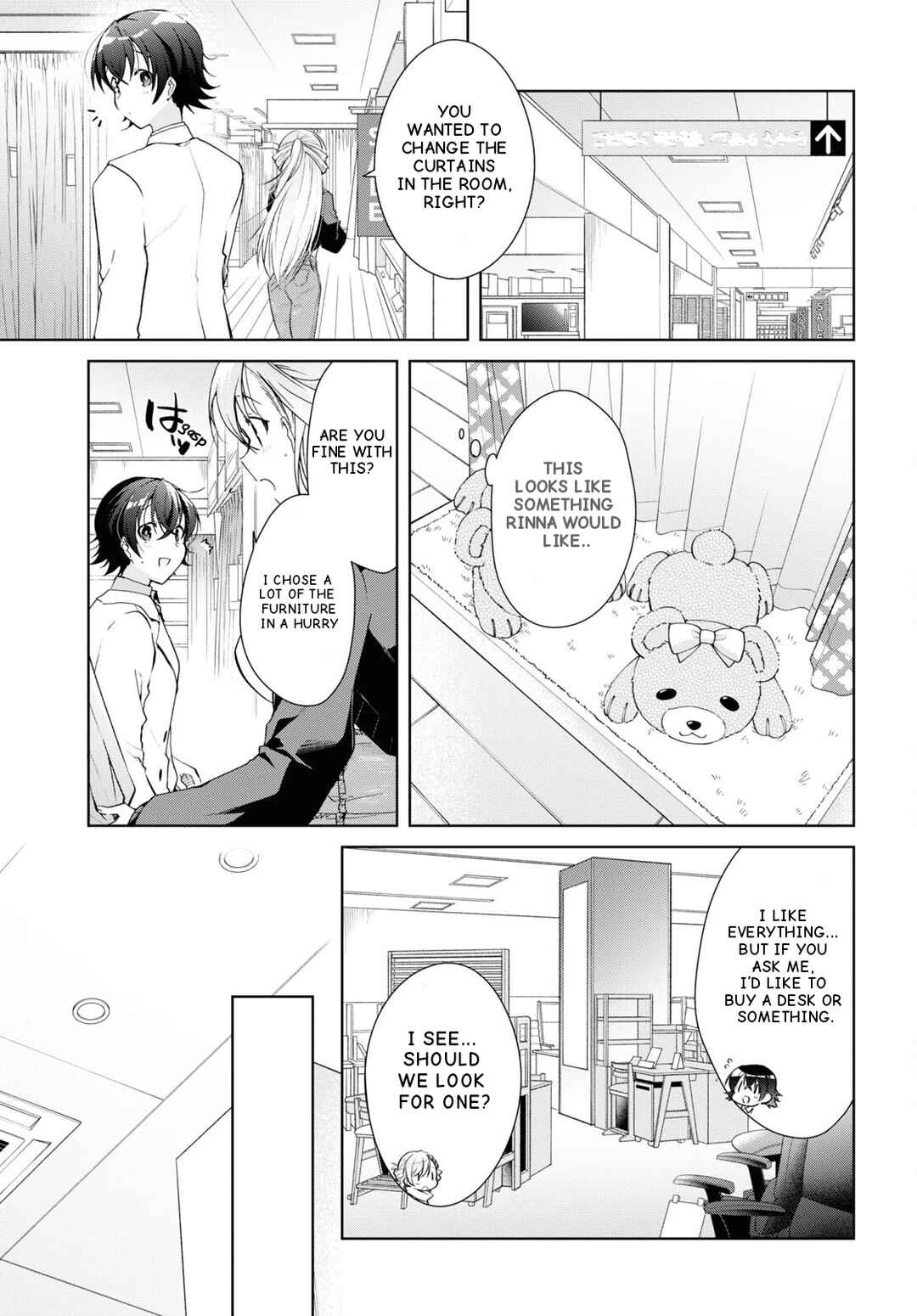 Isshiki-san wa Koi wo Shiritai. Chapter 26 - Page 8