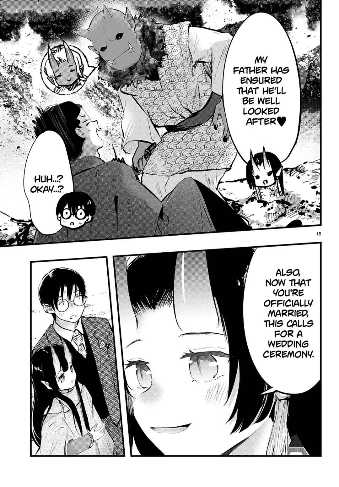 Tsuma no Kigen de Tenkou ga Kawaru Hanashi Chapter 19 - Page 15
