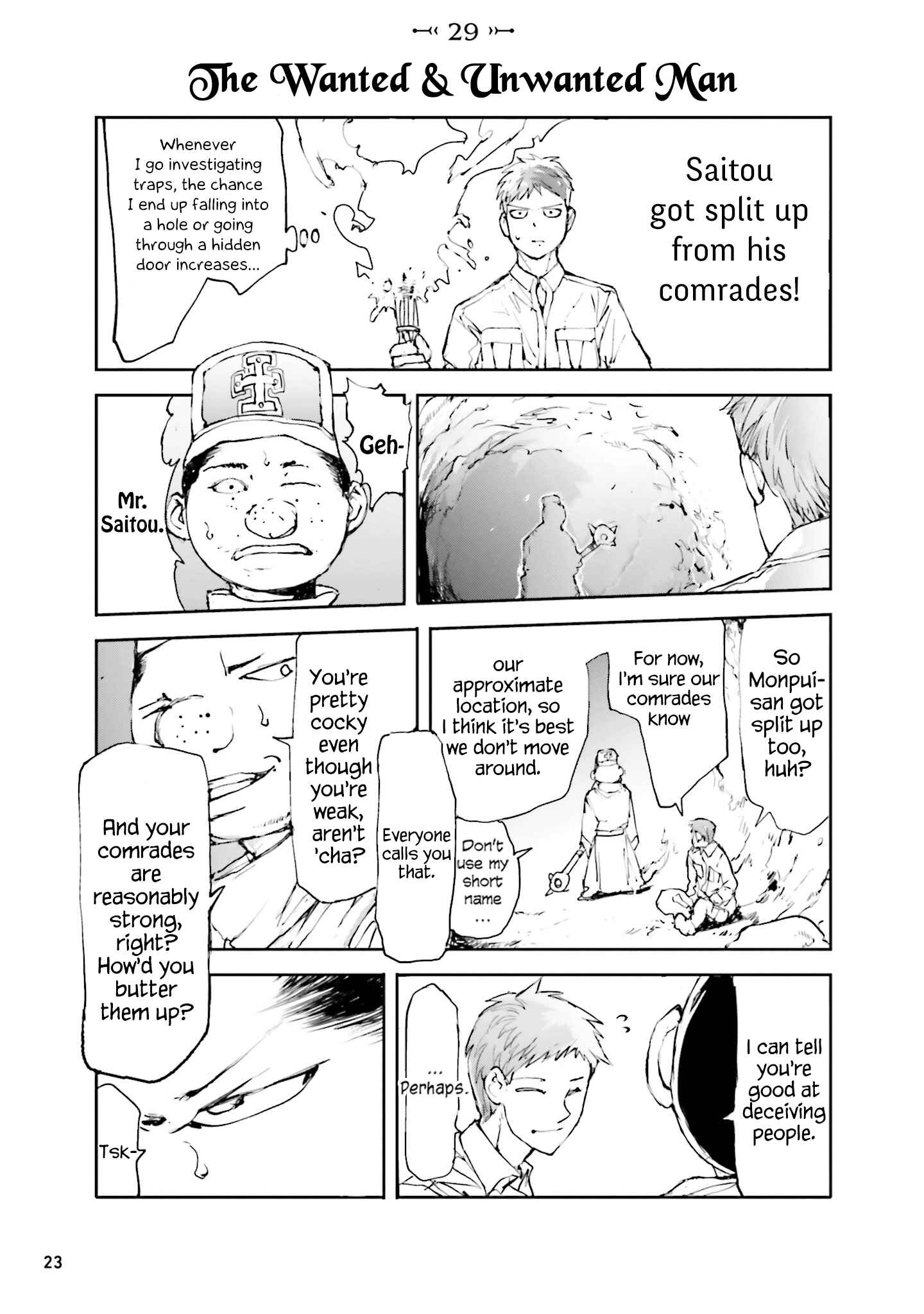 Benriya Saitou-san, Isekai ni Iku Chapter 29 - Page 1