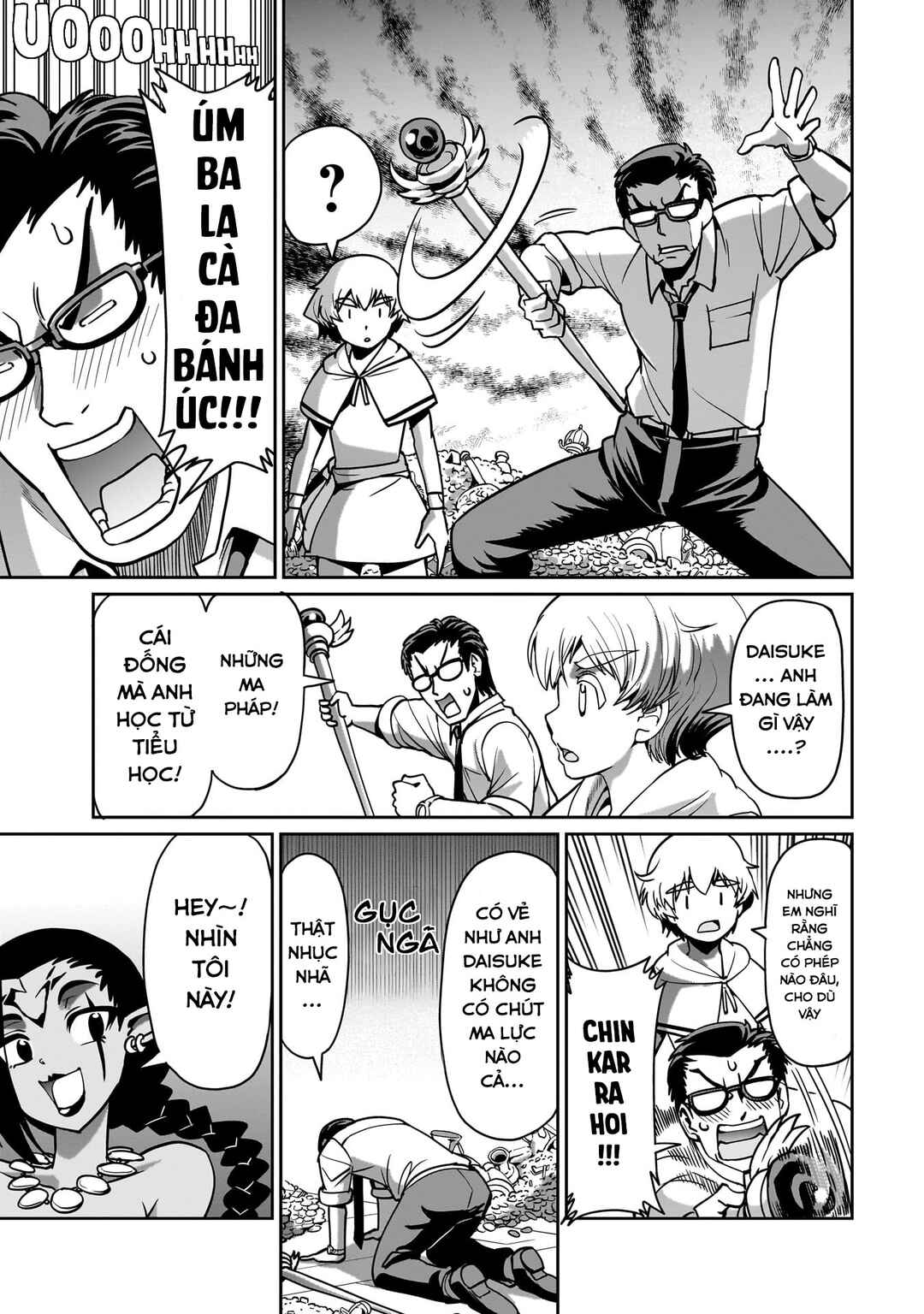 Isekai Shoukan Ojisan no Juu Musou Life ~Sabage-zuki Salaryman wa Kaisha Owari ni Isekai e Chokki Suru~ Chapter 16 - Page 9