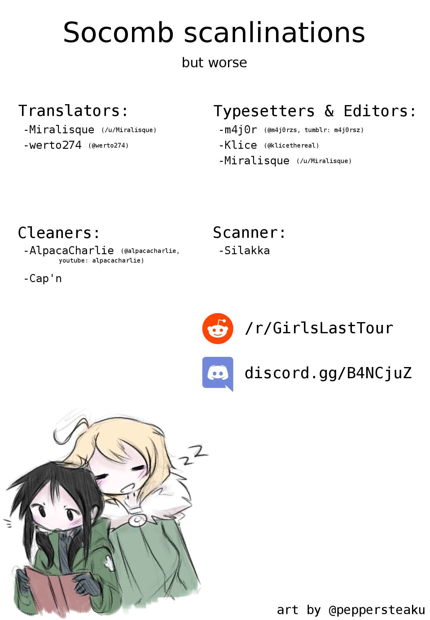 Girls' Last Tour Official Anthology Comic Chapter 13 - Page 9