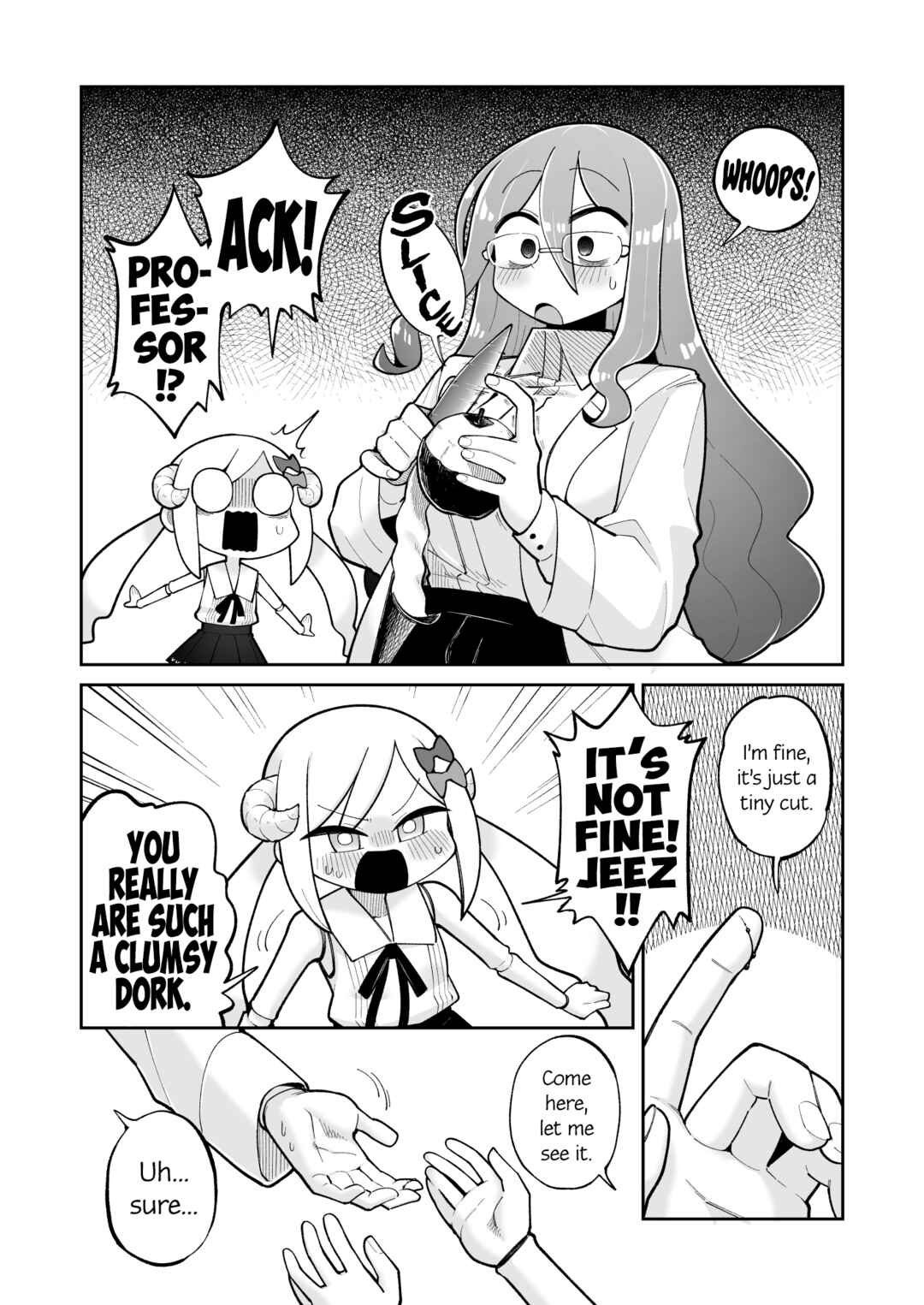Osana Robot to Abunai Hakase Chapter 9 - Page 1