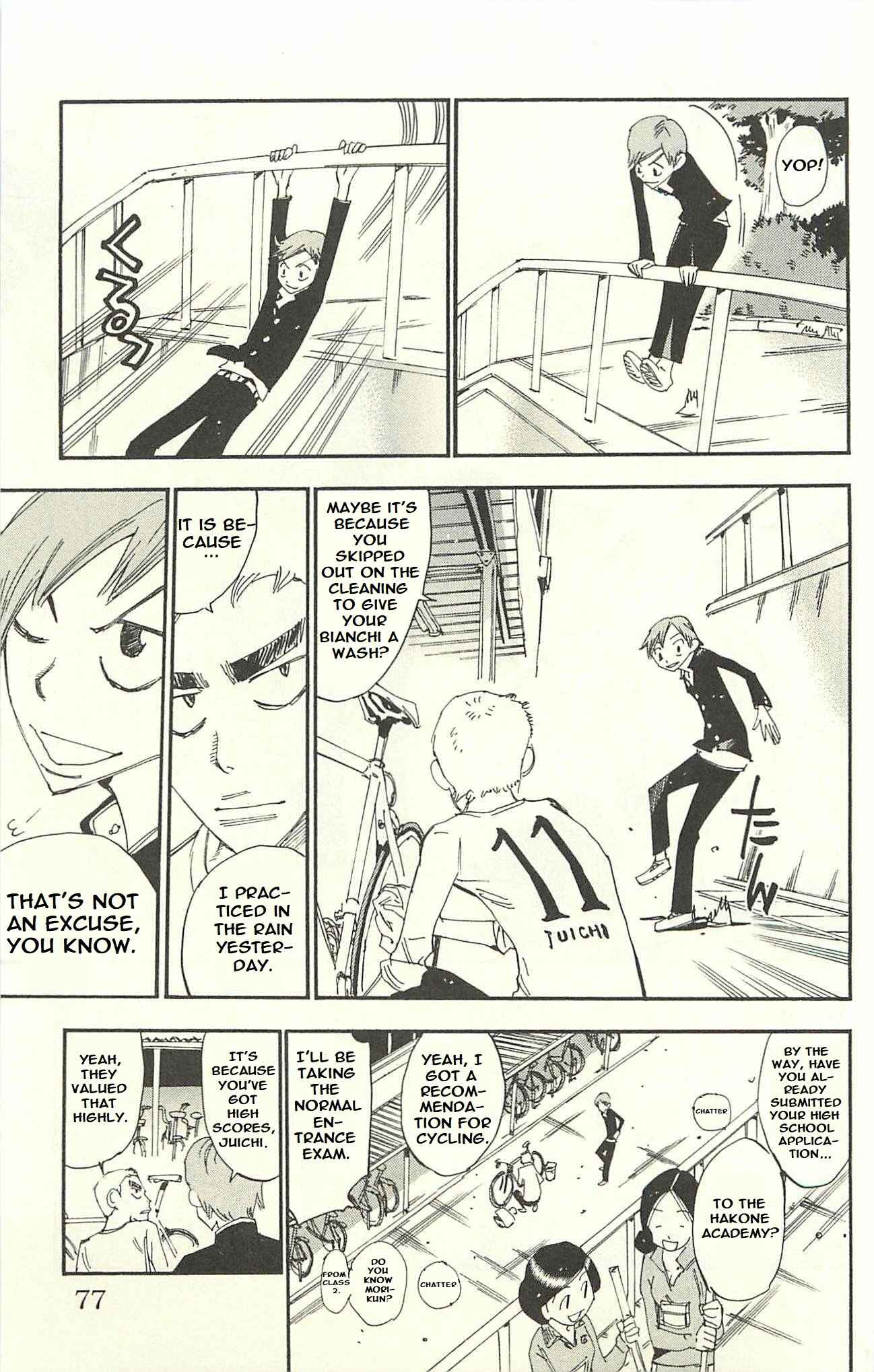 Yowamushi Pedal - Spare Bike Chapter 5 - Page 7