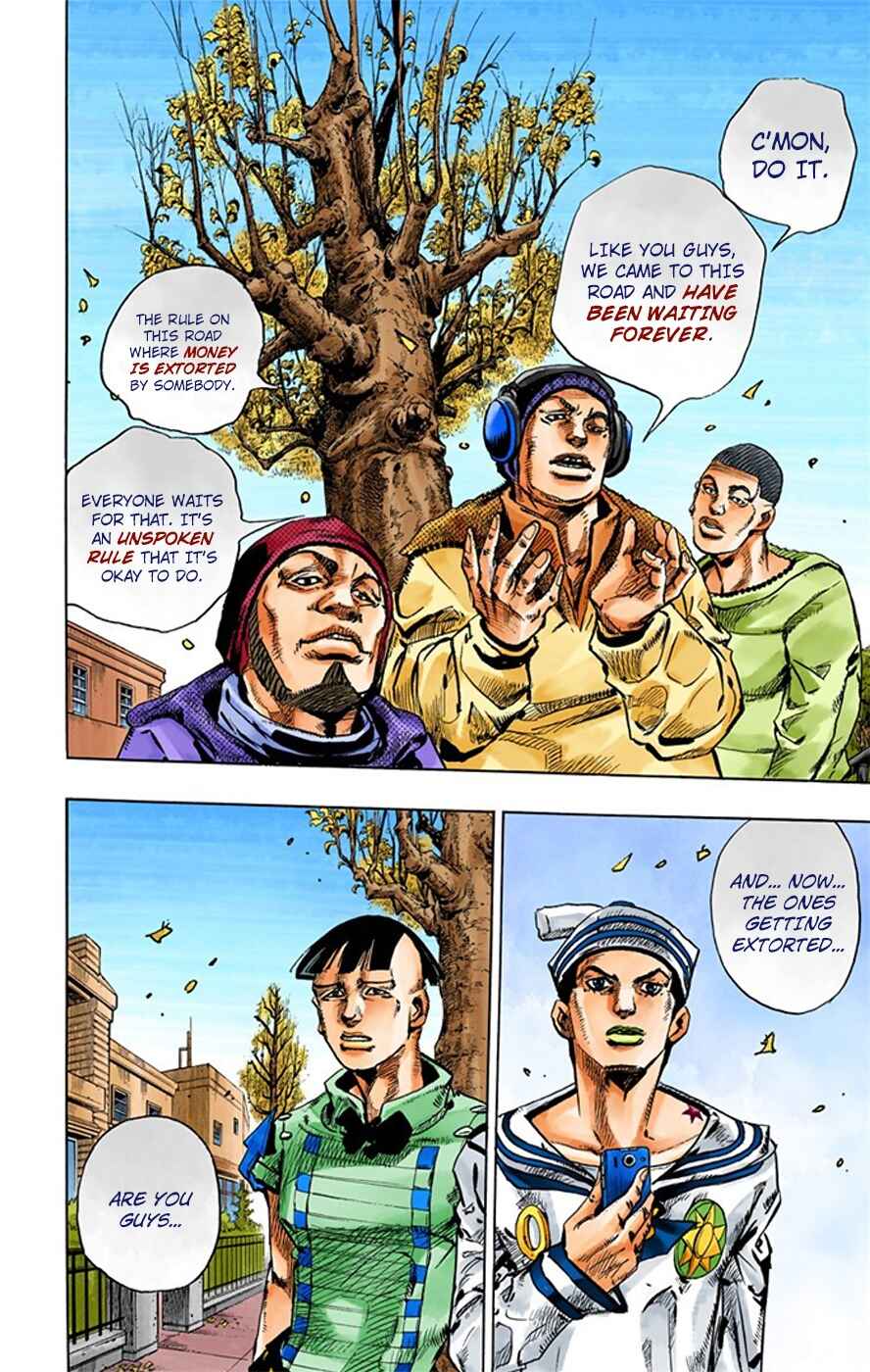 JoJo no Kimyou na Bouken: Part 8 - JoJolion Color-ban Chapter 19 - Page 34