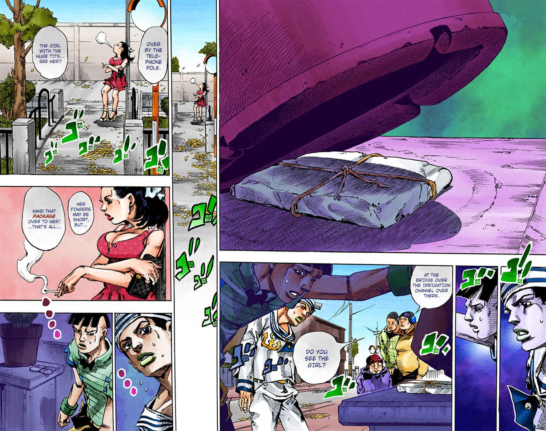 JoJo no Kimyou na Bouken: Part 8 - JoJolion Color-ban Chapter 19 - Page 36