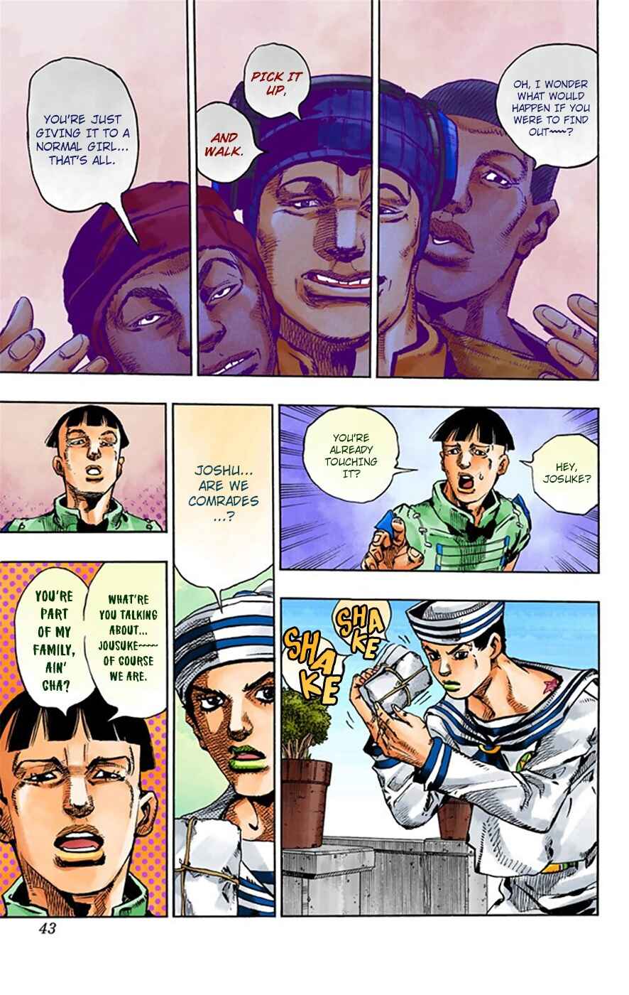JoJo no Kimyou na Bouken: Part 8 - JoJolion Color-ban Chapter 19 - Page 38