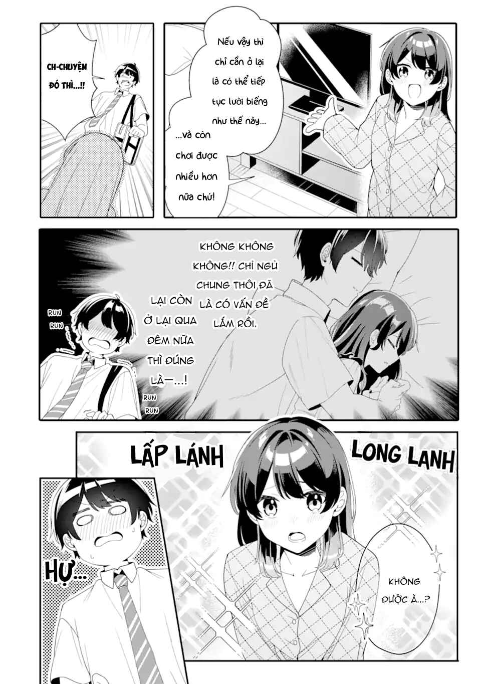Muboubi Kawaii Pajama Sugata no Bishoujo to Heya de Futarikiri Chapter 4.3 - Page 10
