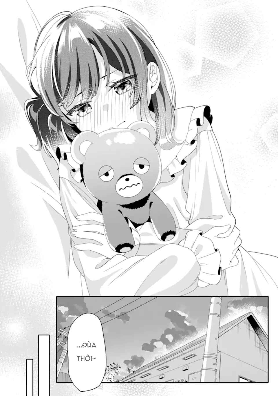 Muboubi Kawaii Pajama Sugata no Bishoujo to Heya de Futarikiri Chapter 4.3 - Page 3