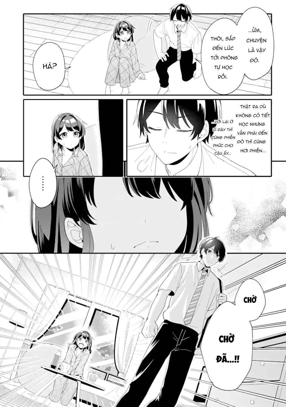 Muboubi Kawaii Pajama Sugata no Bishoujo to Heya de Futarikiri Chapter 4.3 - Page 8