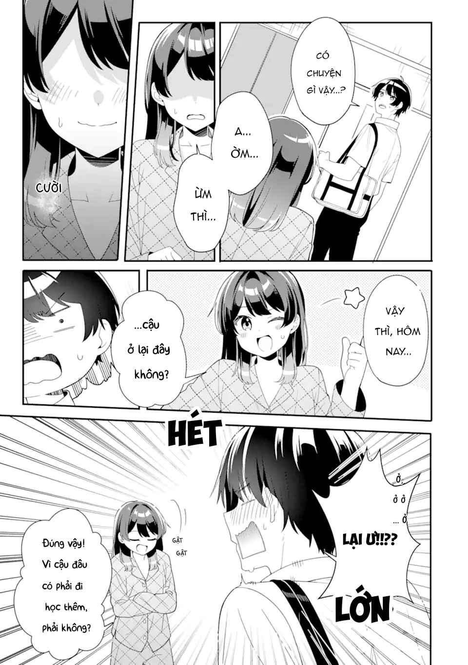 Muboubi Kawaii Pajama Sugata no Bishoujo to Heya de Futarikiri Chapter 4.3 - Page 9