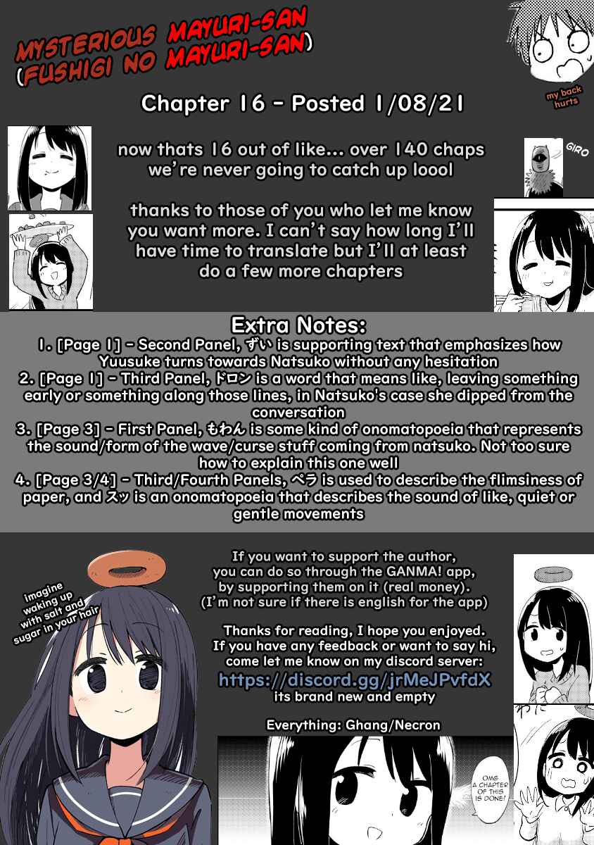 Fushigi no Mayuri-san Chapter 16 - Page 5