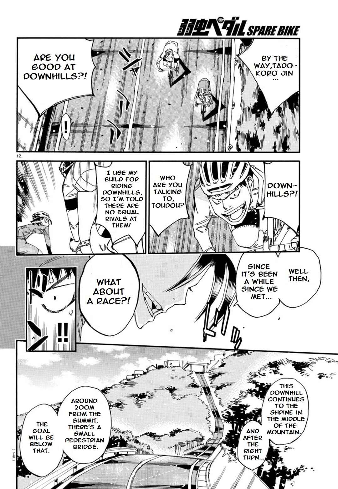 Yowamushi Pedal - Spare Bike Chapter 99 - Page 12