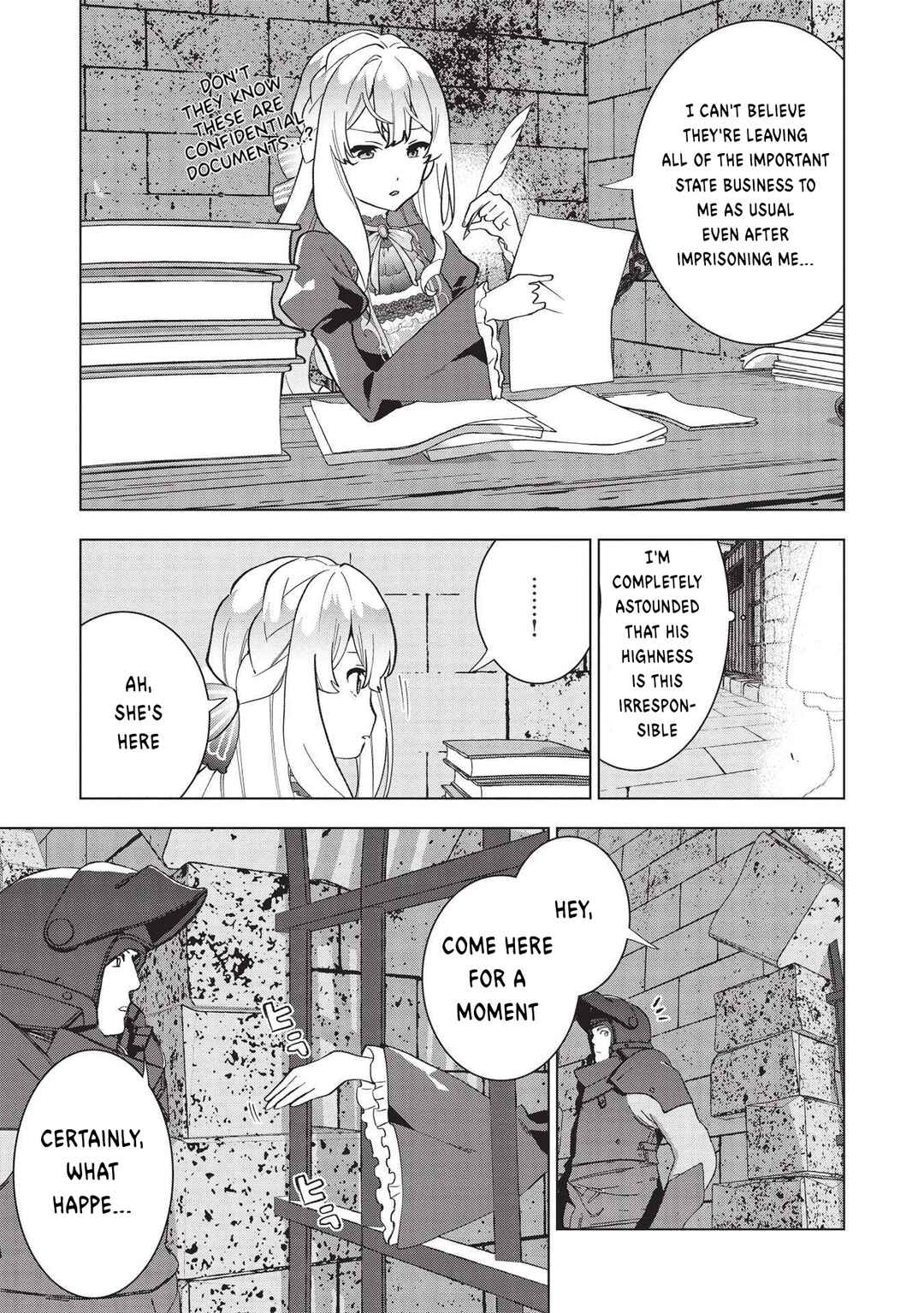 Buchigire Reijou wa Houfuku wo Chikaimashita. ~Madousho no Chikara de Sokoku wo Tataki Tsubushimasu~ Chapter 1 - Page 11