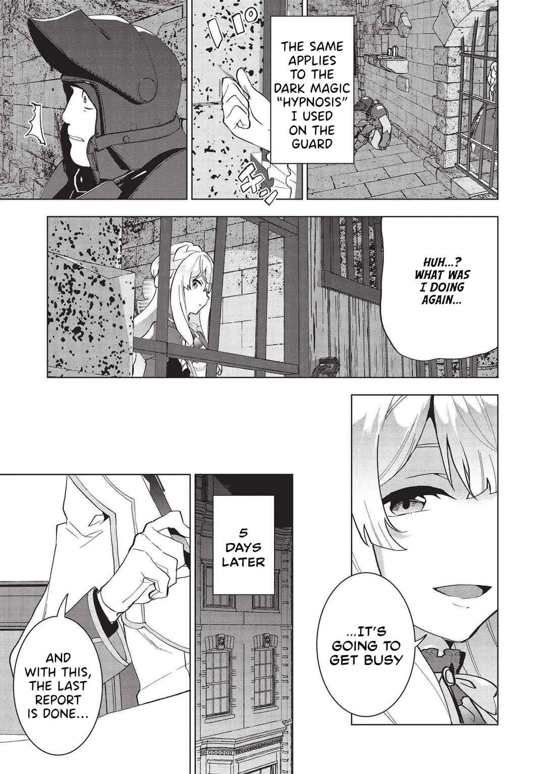 Buchigire Reijou wa Houfuku wo Chikaimashita. ~Madousho no Chikara de Sokoku wo Tataki Tsubushimasu~ Chapter 1 - Page 29
