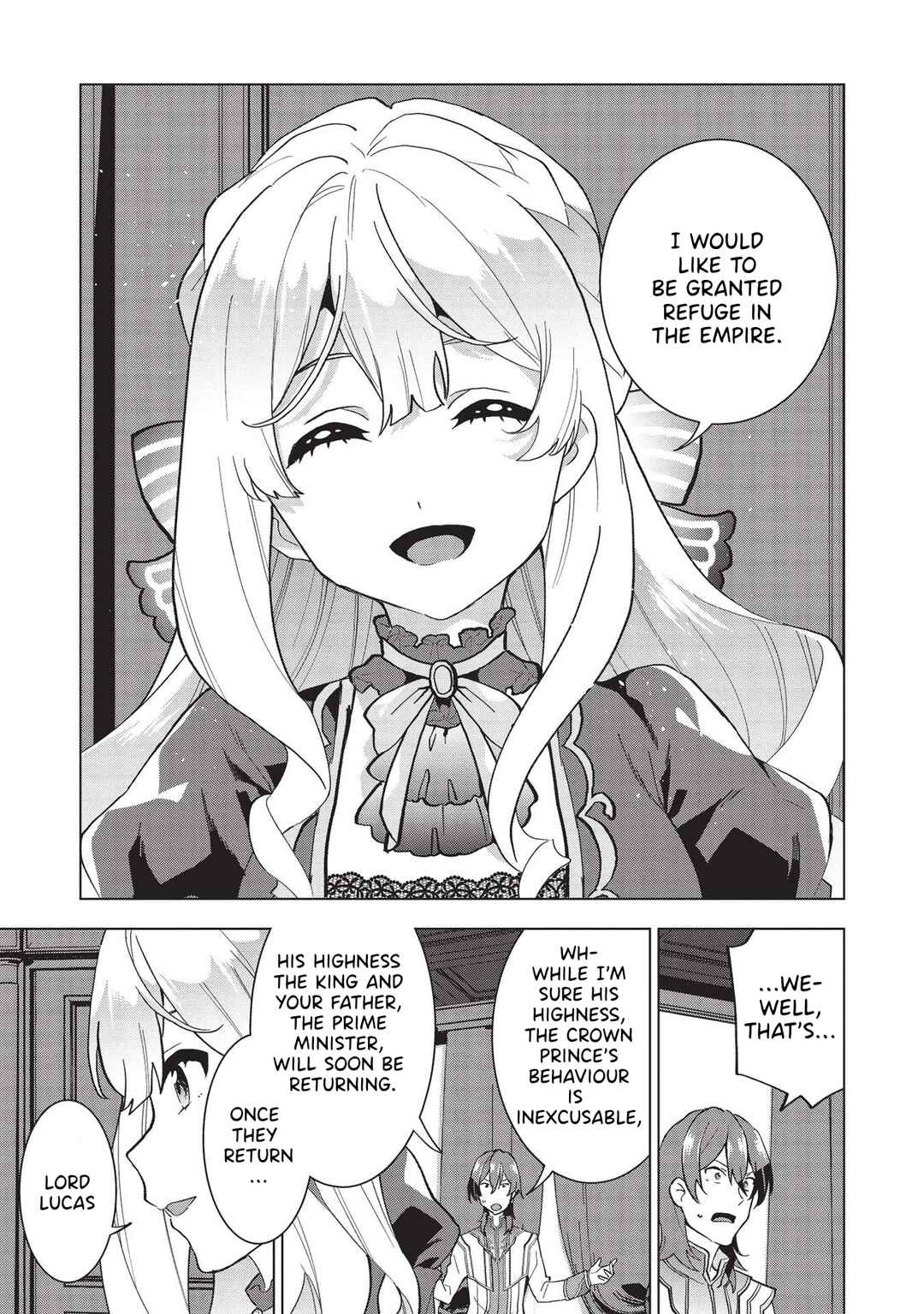 Buchigire Reijou wa Houfuku wo Chikaimashita. ~Madousho no Chikara de Sokoku wo Tataki Tsubushimasu~ Chapter 1 - Page 35