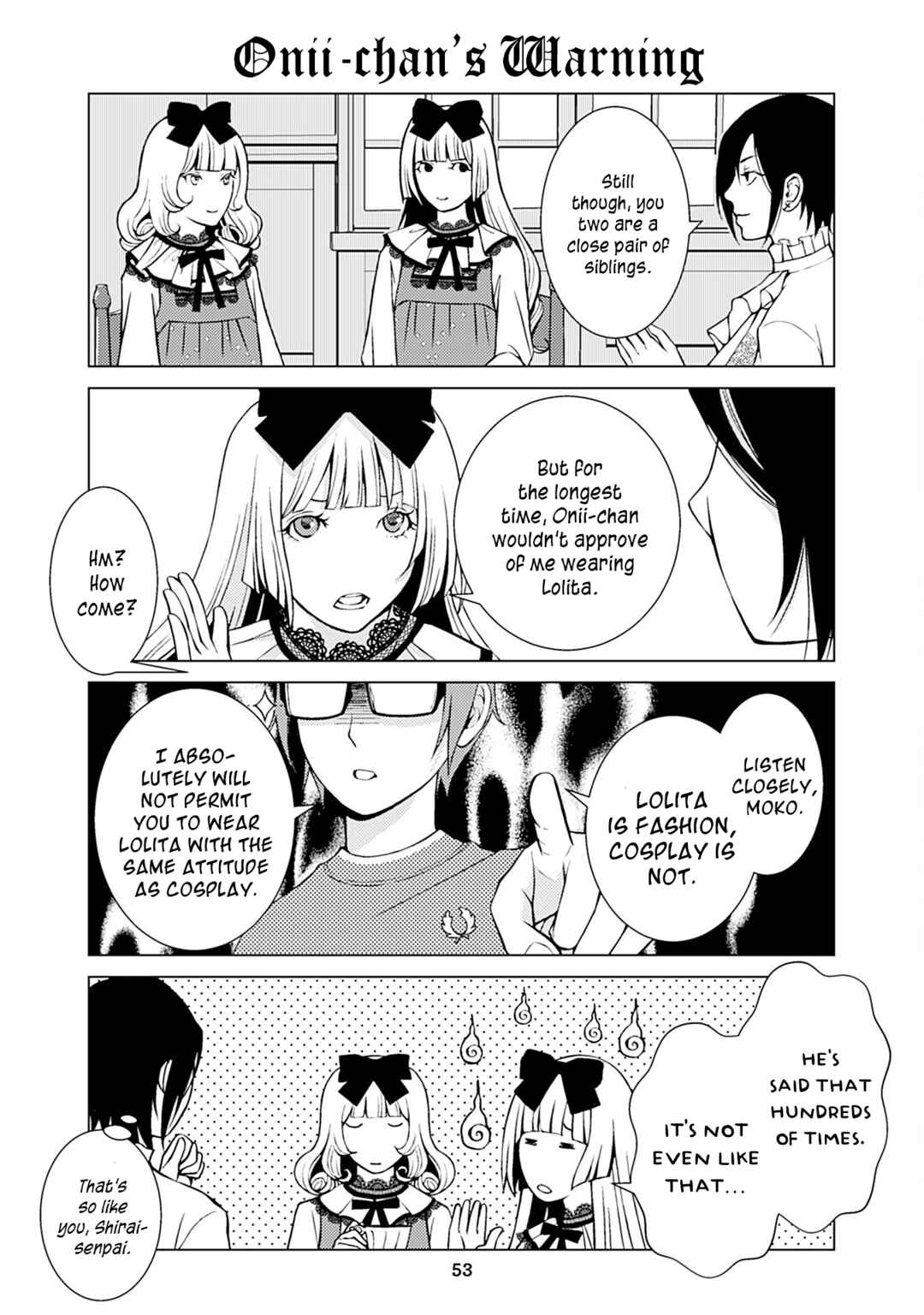 Goth Lady and Lolita Boy Chapter 51 - Page 1