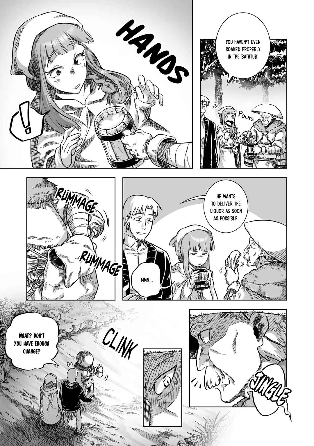 Ookami to Koushinryou: Spring Log Chapter 4 - Page 19