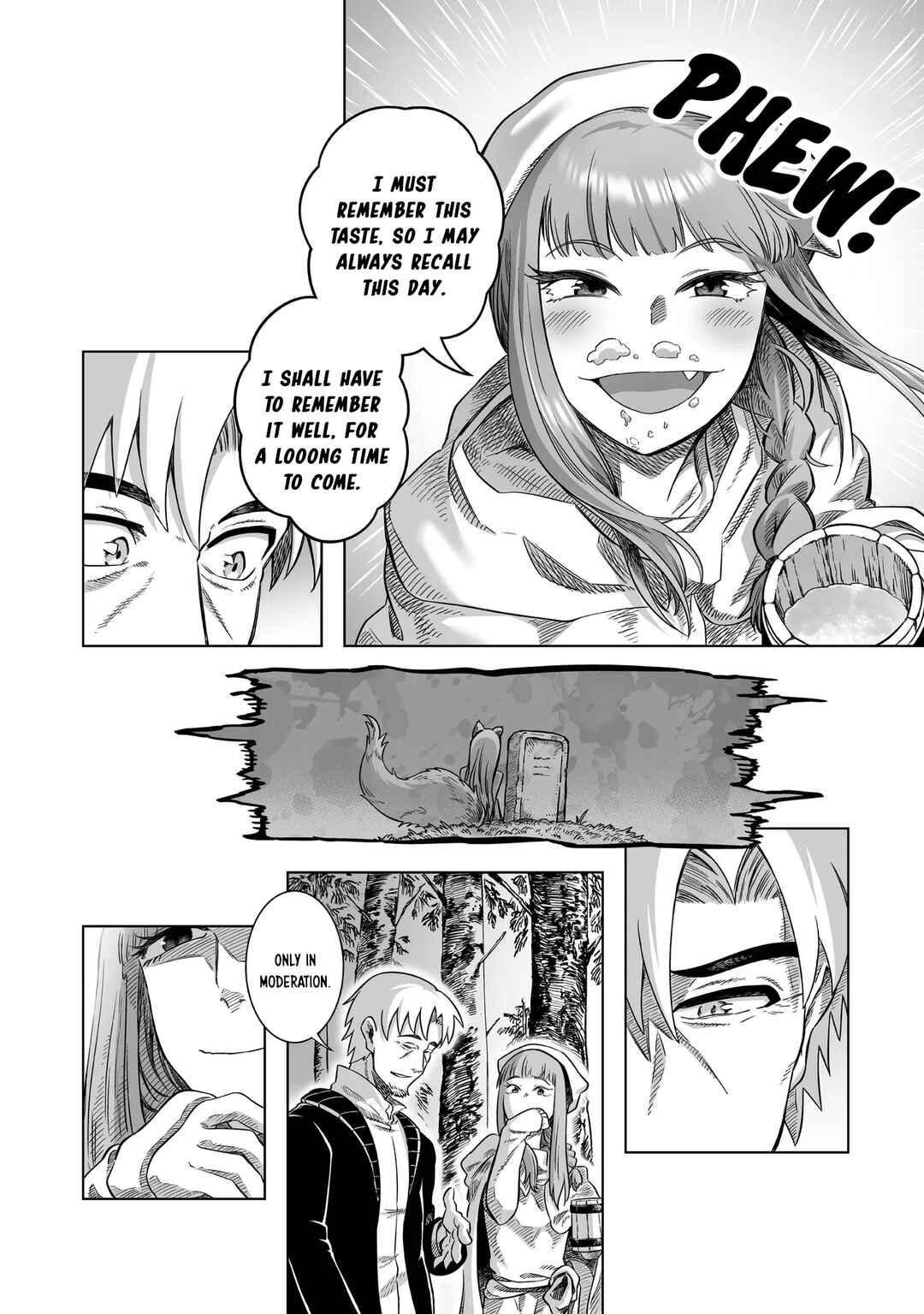 Ookami to Koushinryou: Spring Log Chapter 4 - Page 22
