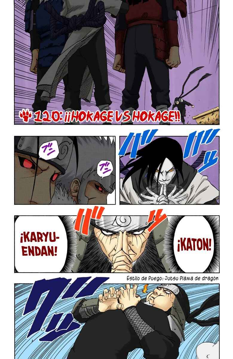 Naruto (Official Colored) Chapter 120 - Page 1