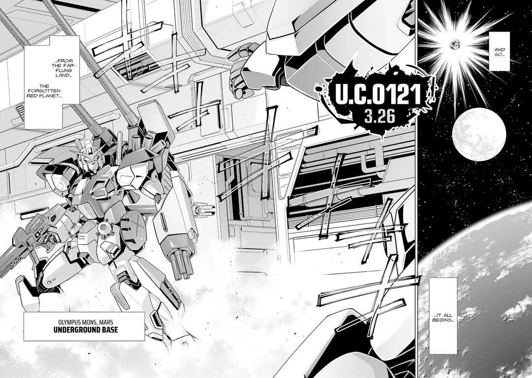 Mobile Suit Gundam F90: Cluster Chapter 0 - Page 33