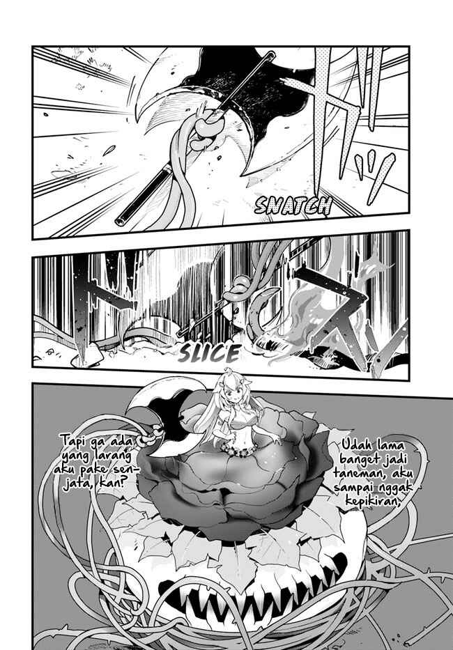 Shokubutsu Monster Musume Nikki: Seijo datta Watashi ga Uragirareta Hate ni Alraune ni Tensei Shite Shimatta node, kore kara wa Kougousei o Shinagara Shizuka ni Shokubutsu Life o Sugoshimasu Chapter 11 - Page 21
