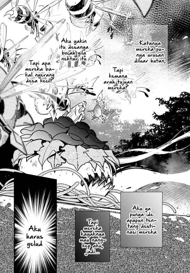 Shokubutsu Monster Musume Nikki: Seijo datta Watashi ga Uragirareta Hate ni Alraune ni Tensei Shite Shimatta node, kore kara wa Kougousei o Shinagara Shizuka ni Shokubutsu Life o Sugoshimasu Chapter 11 - Page 6