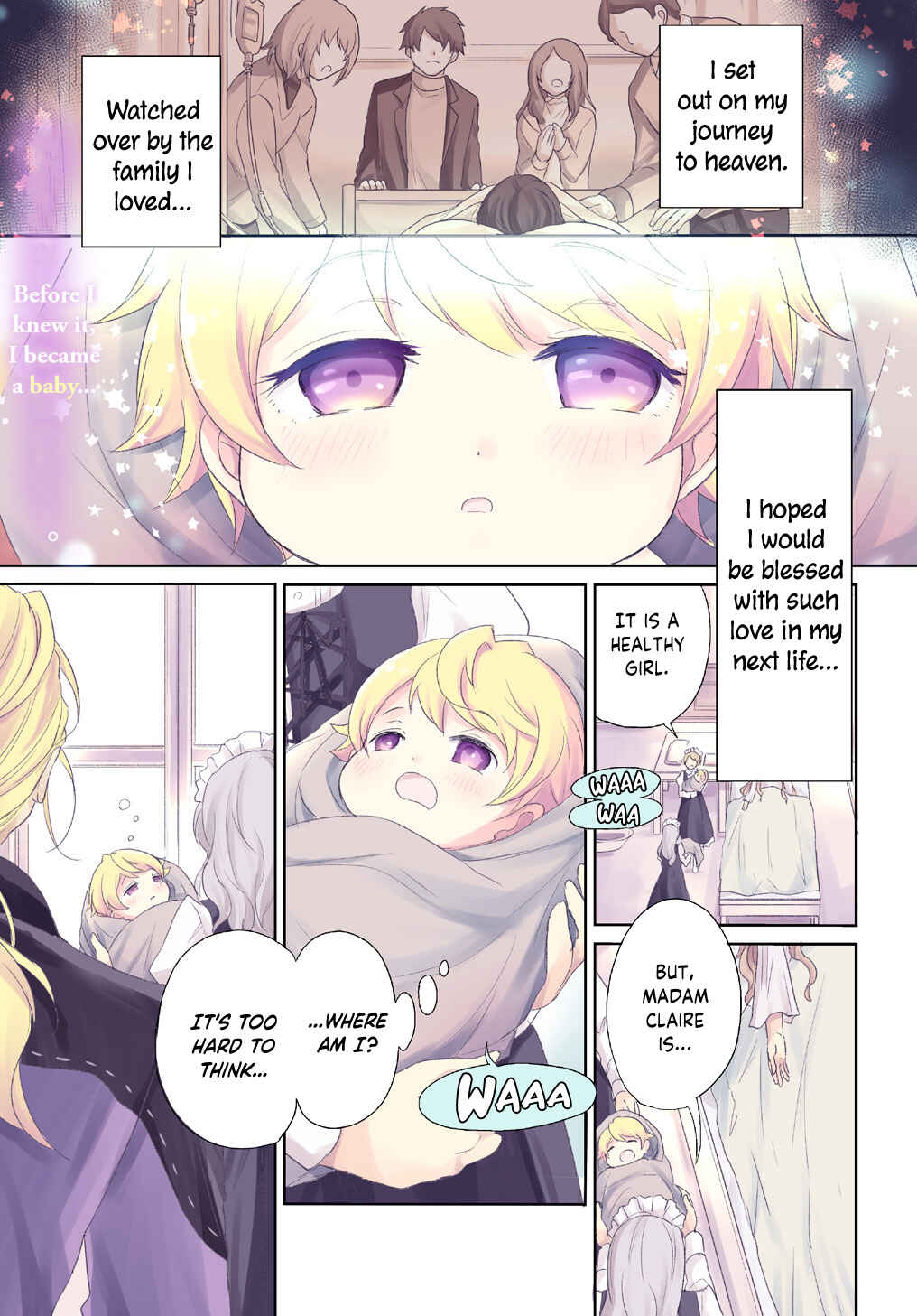 Tensei Youjo wa Akiramenai Chapter 1 - Page 1