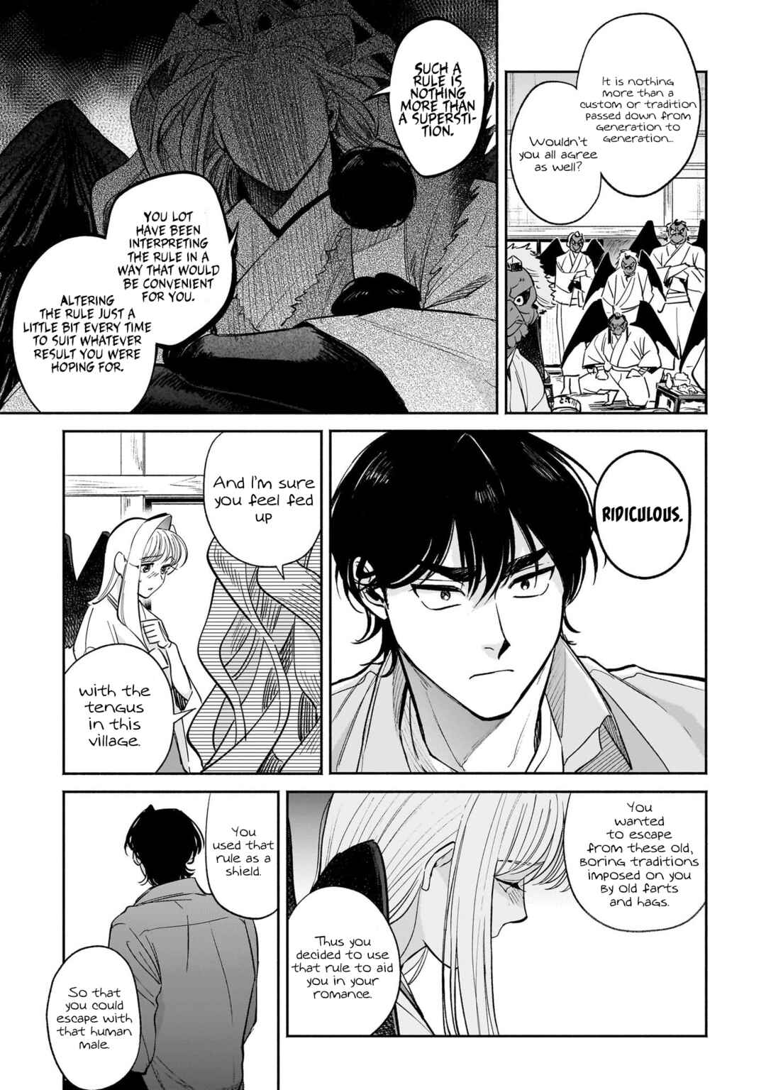 Hachiouji Meibutsu: Tengu no Koi Chapter 8 - Page 9