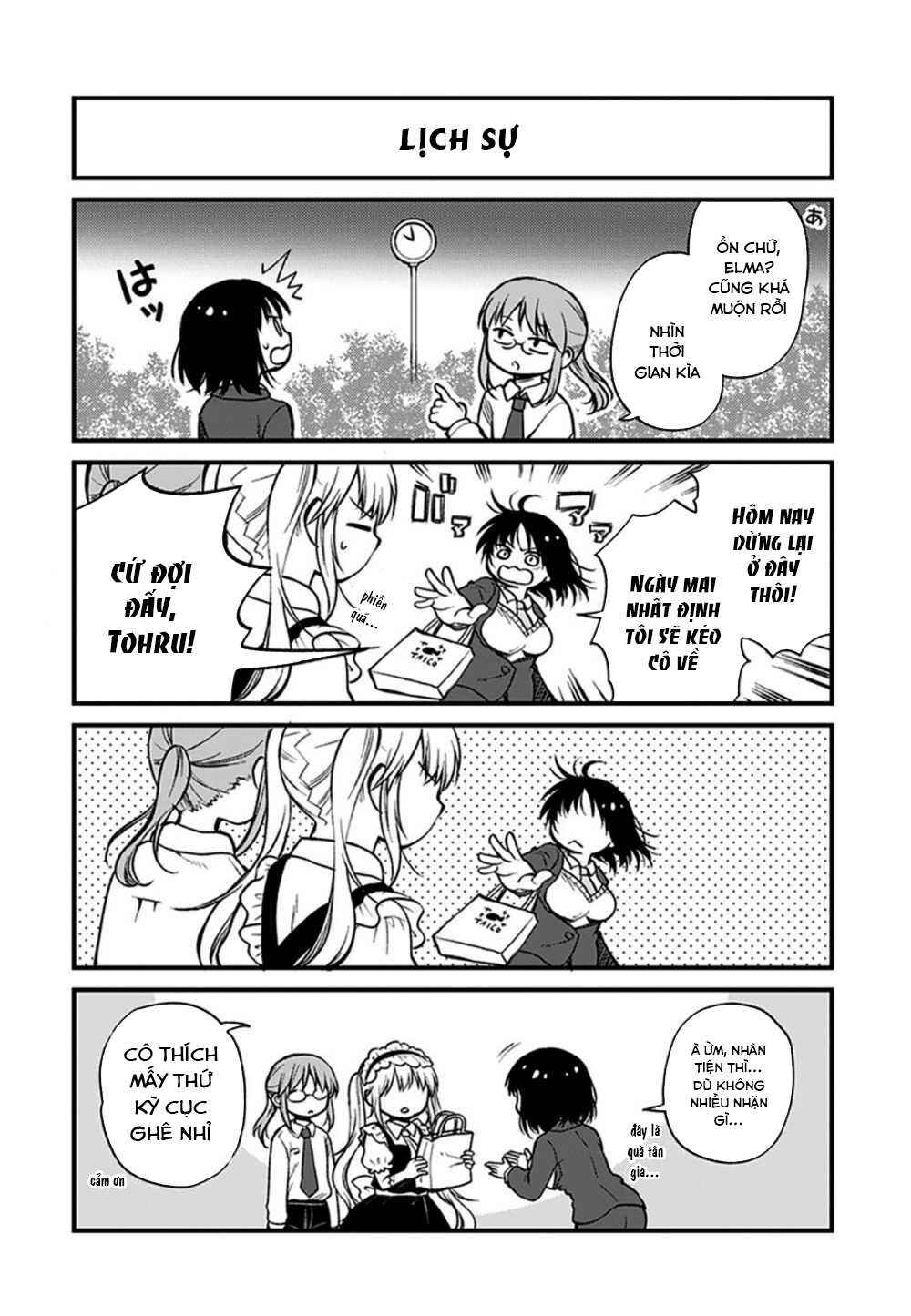 Kobayashi-san Chi no Maid Dragon - Elma OL Nikki Chapter 1 - Page 13