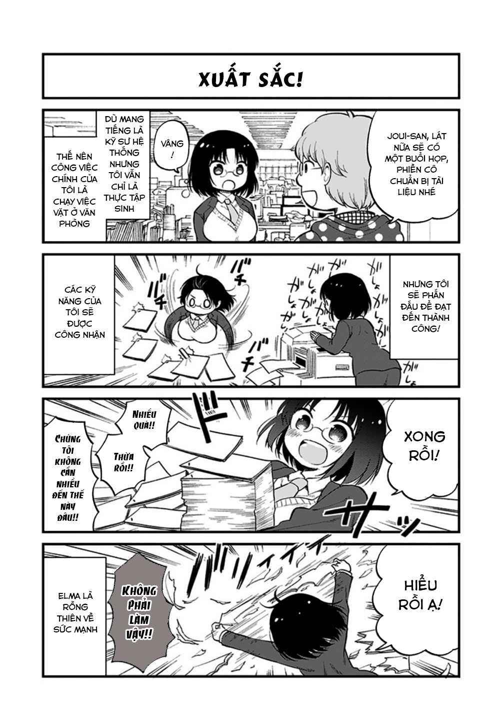 Kobayashi-san Chi no Maid Dragon - Elma OL Nikki Chapter 1 - Page 4