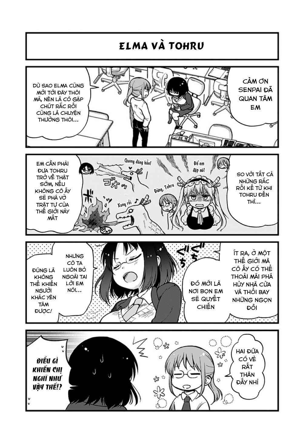 Kobayashi-san Chi no Maid Dragon - Elma OL Nikki Chapter 1 - Page 8