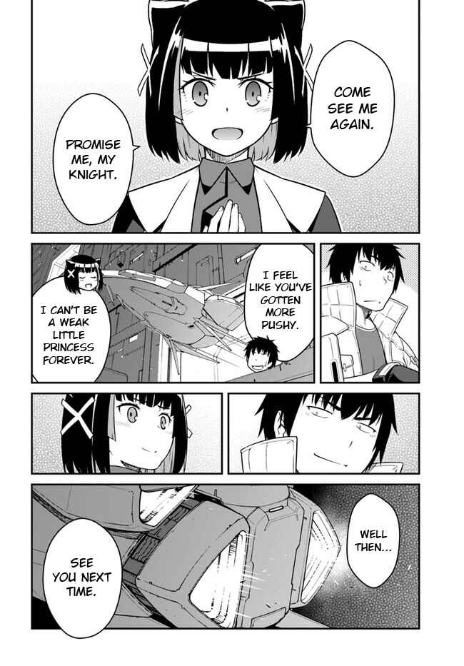 Mezametara Saikyou Soubi to Uchuusen-mochi datta node, Ikkodate Mezashite Youhei to shite Jiyuu ni Ikitai Chapter 39.2 - Page 16