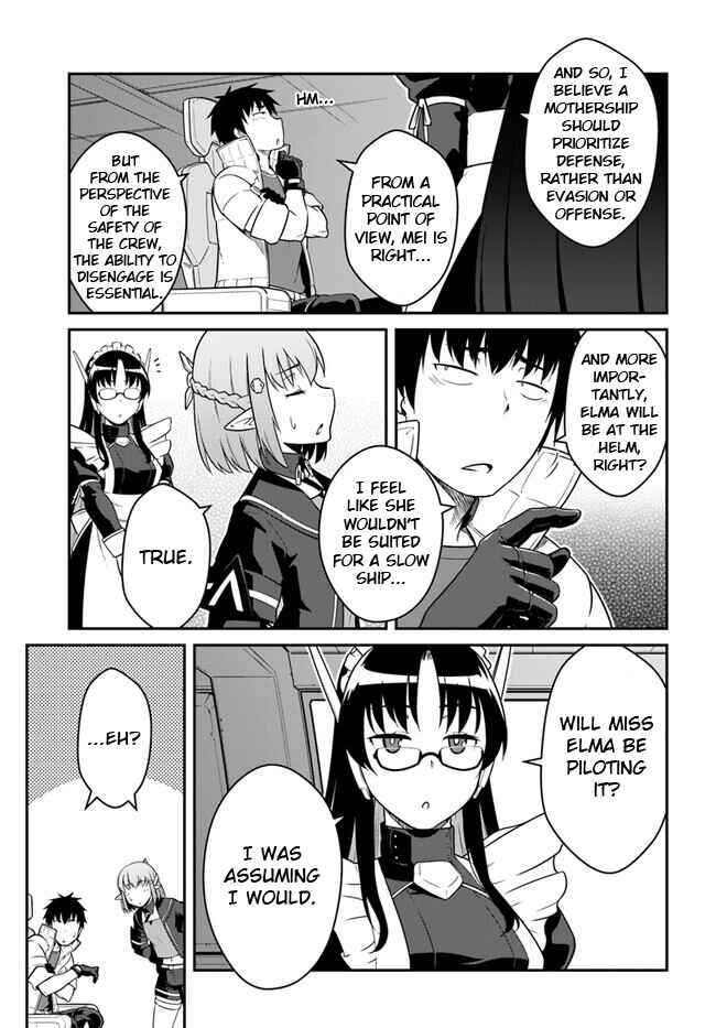 Mezametara Saikyou Soubi to Uchuusen-mochi datta node, Ikkodate Mezashite Youhei to shite Jiyuu ni Ikitai Chapter 39.2 - Page 5