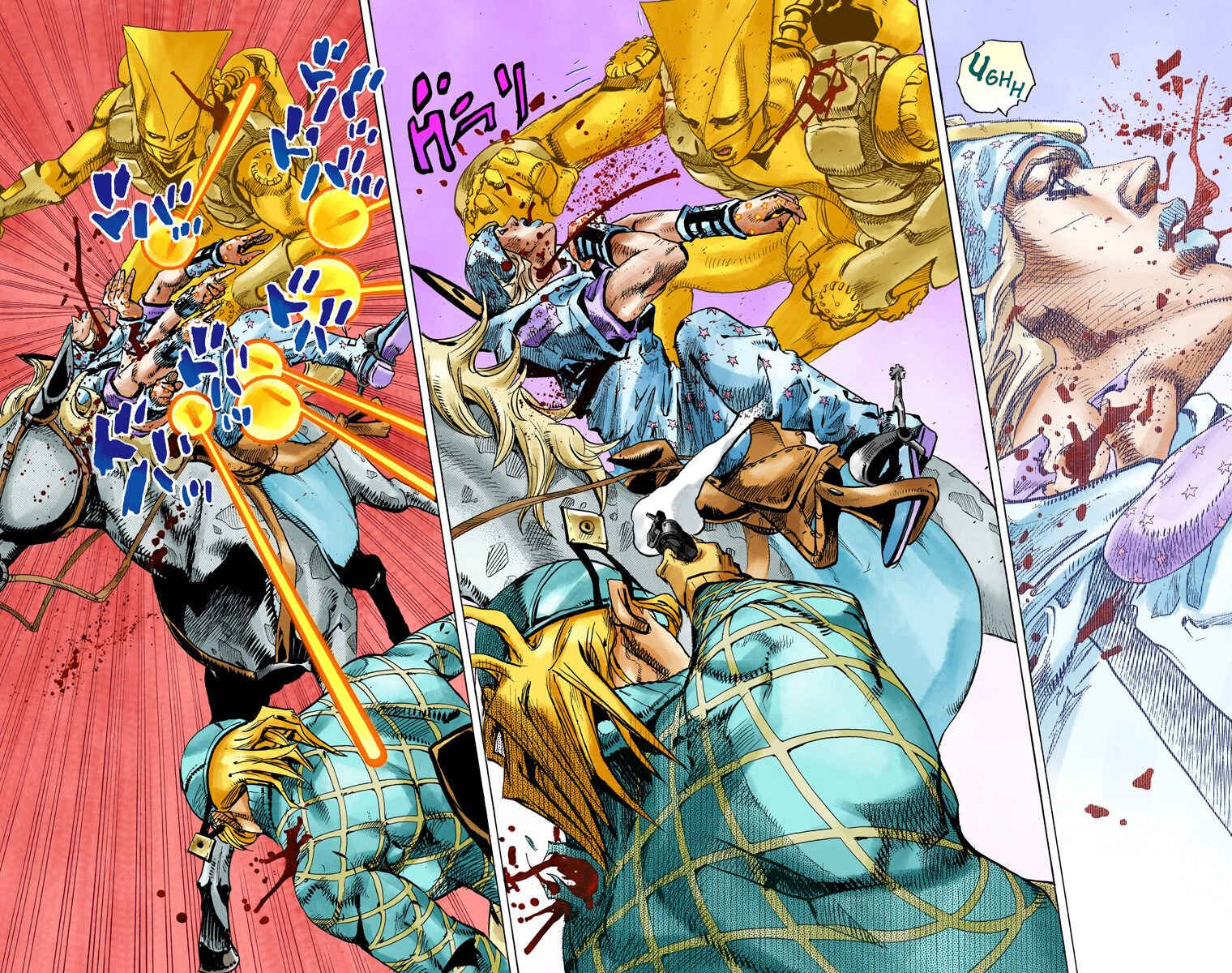 JoJo no Kimyou na Bouken: Part 7 - Steel Ball Run Color-ban Chapter 94 - Page 10