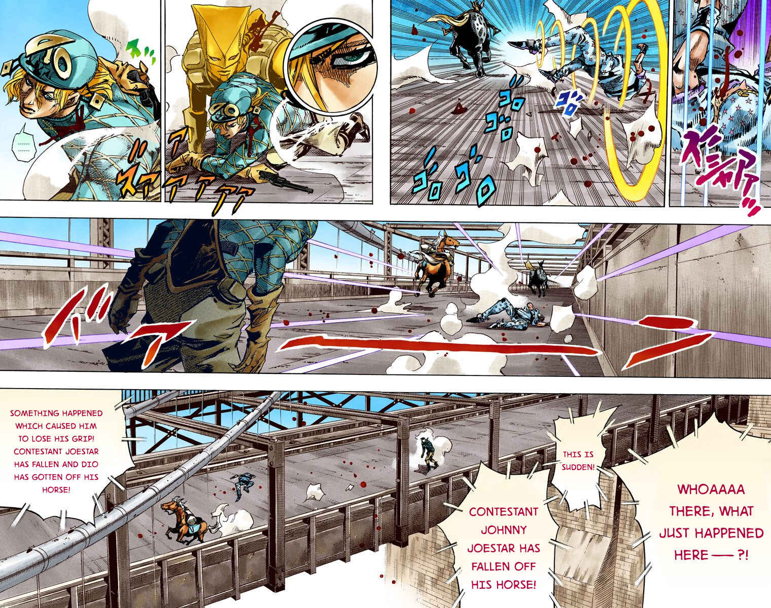 JoJo no Kimyou na Bouken: Part 7 - Steel Ball Run Color-ban Chapter 94 - Page 12