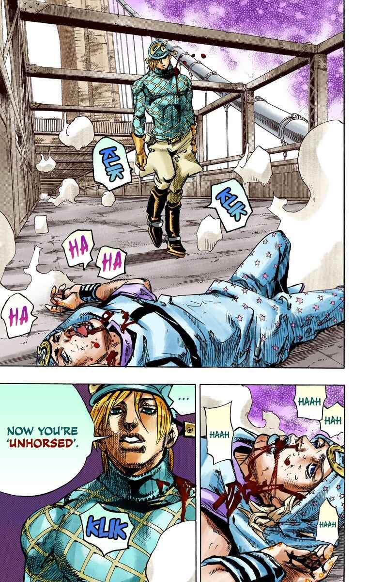 JoJo no Kimyou na Bouken: Part 7 - Steel Ball Run Color-ban Chapter 94 - Page 14