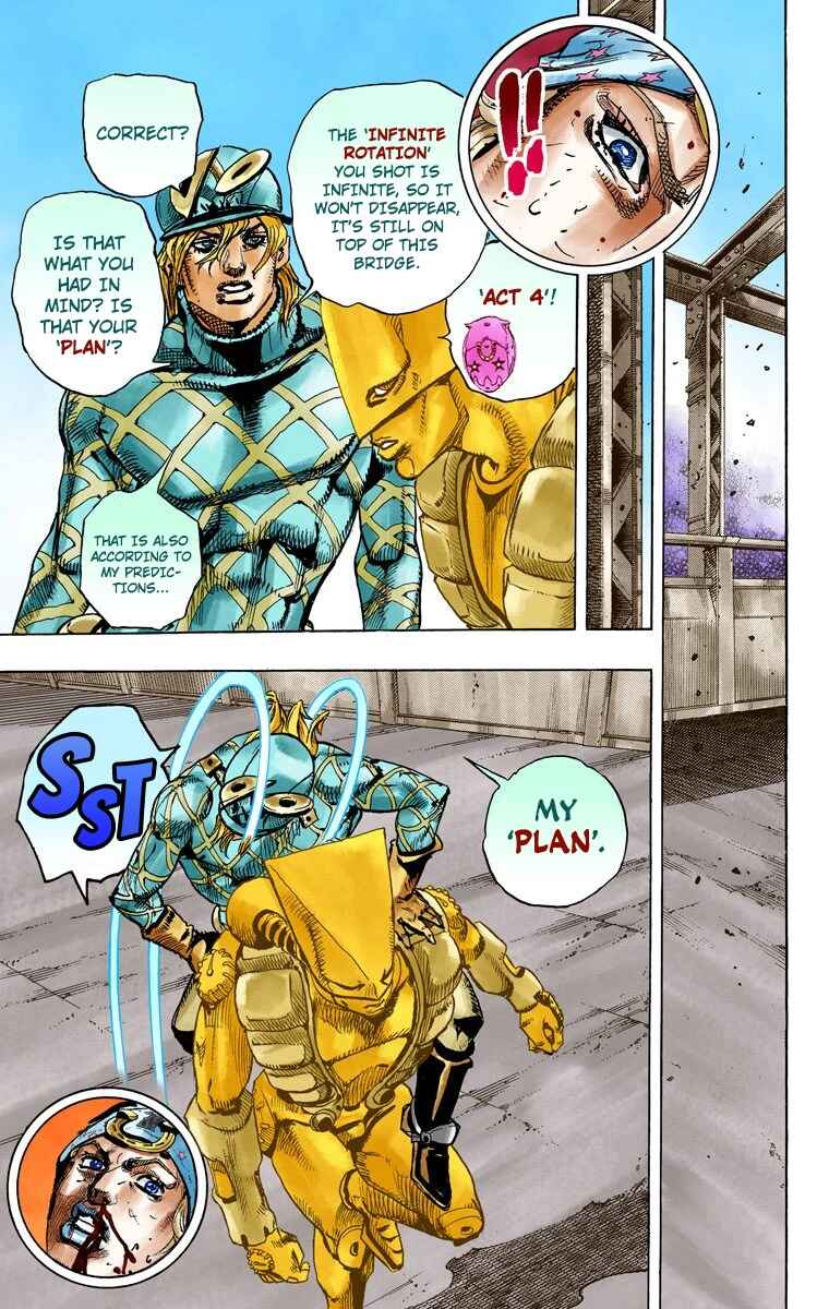 JoJo no Kimyou na Bouken: Part 7 - Steel Ball Run Color-ban Chapter 94 - Page 16