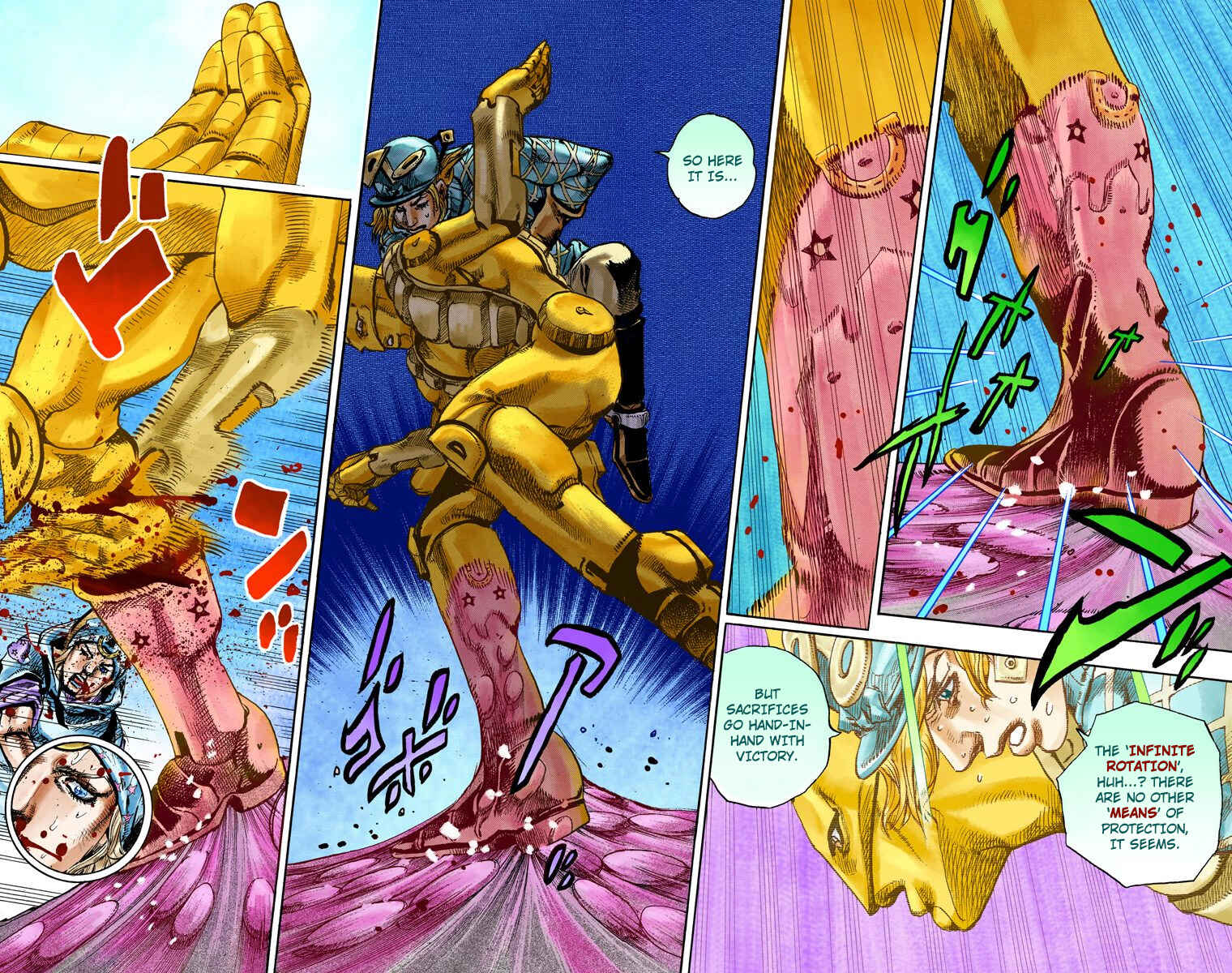 JoJo no Kimyou na Bouken: Part 7 - Steel Ball Run Color-ban Chapter 94 - Page 18