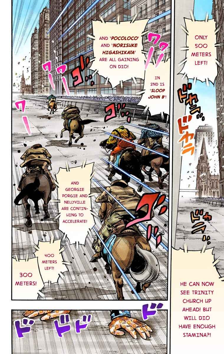 JoJo no Kimyou na Bouken: Part 7 - Steel Ball Run Color-ban Chapter 94 - Page 27